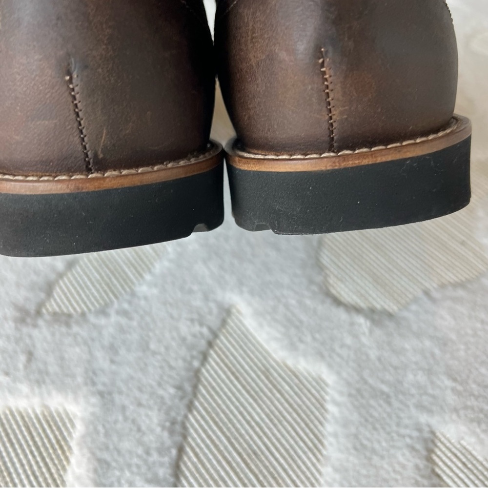 Rockport Trutech Brown Leather Cap Toe Oxford Casual Lace Shoes Mens Size 10.5 M - Picture 8 of 16